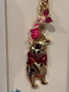 NIB Disney Winnie the Pooh and Piglet bag charm